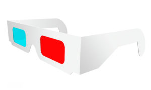 lunettes anaglyphes 3d carton