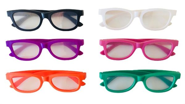 lunettes diffraction plastique