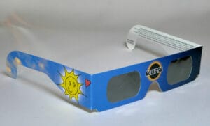 Gafas para eclipse